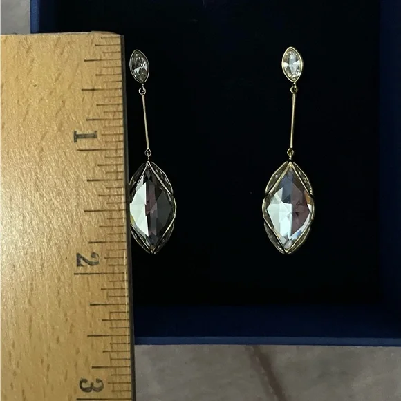 Swarovski Gold and Crystal 2" - Picture 4 of 4